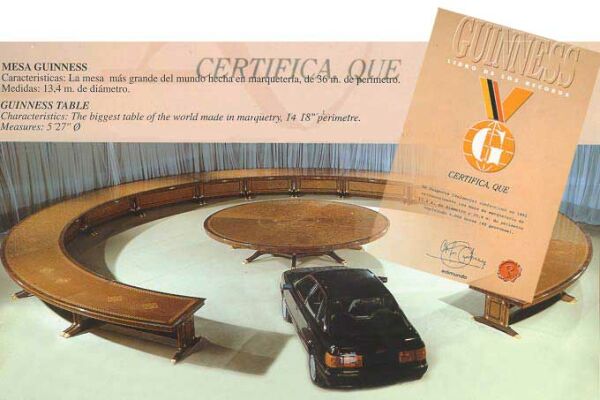 Guinness record for the biggest round table in the World