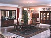 walnut dining room